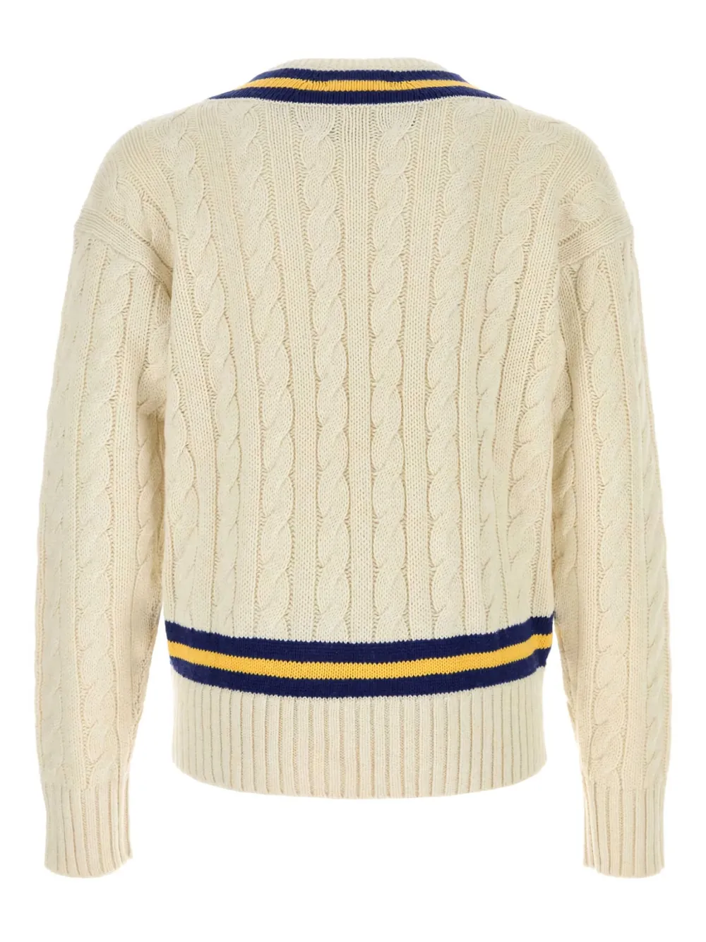 Polo Ralph Lauren Trui met geborduurd logo - Wit