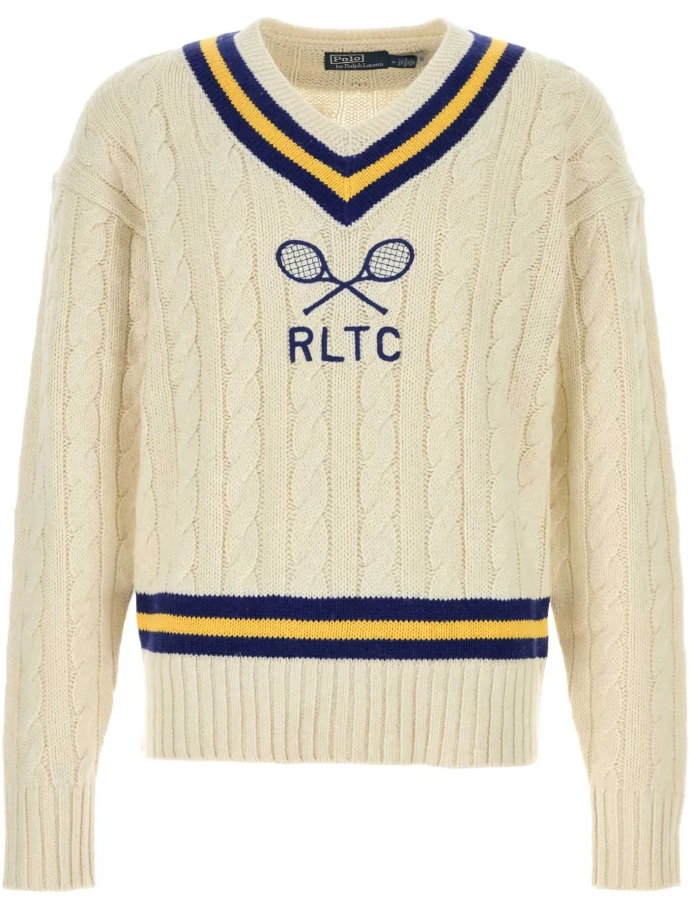 Polo Ralph Lauren Trui met geborduurd logo Wit