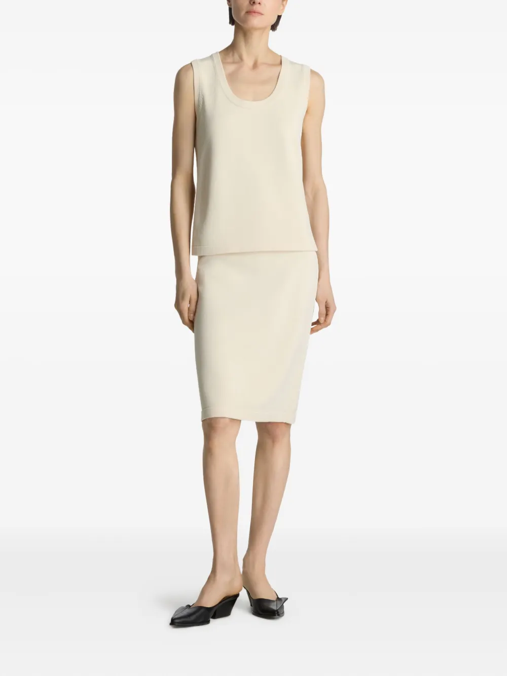 St. John Santiago knitted top - Beige