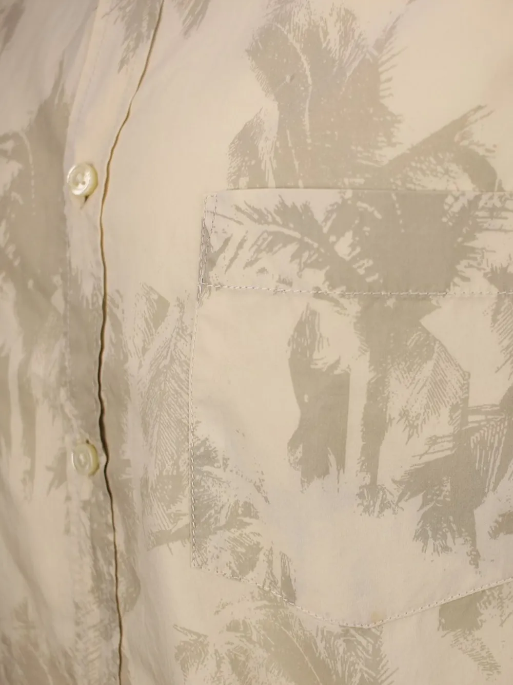 BOSS Overhemd met patroon Beige