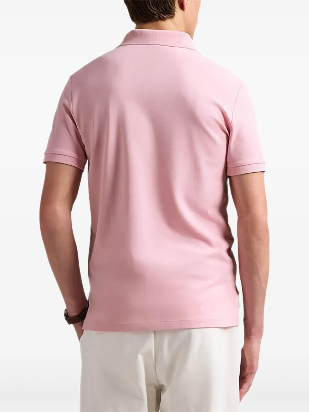 Polo Ralph Lauren Poloshirt met geborduurd logo Roze