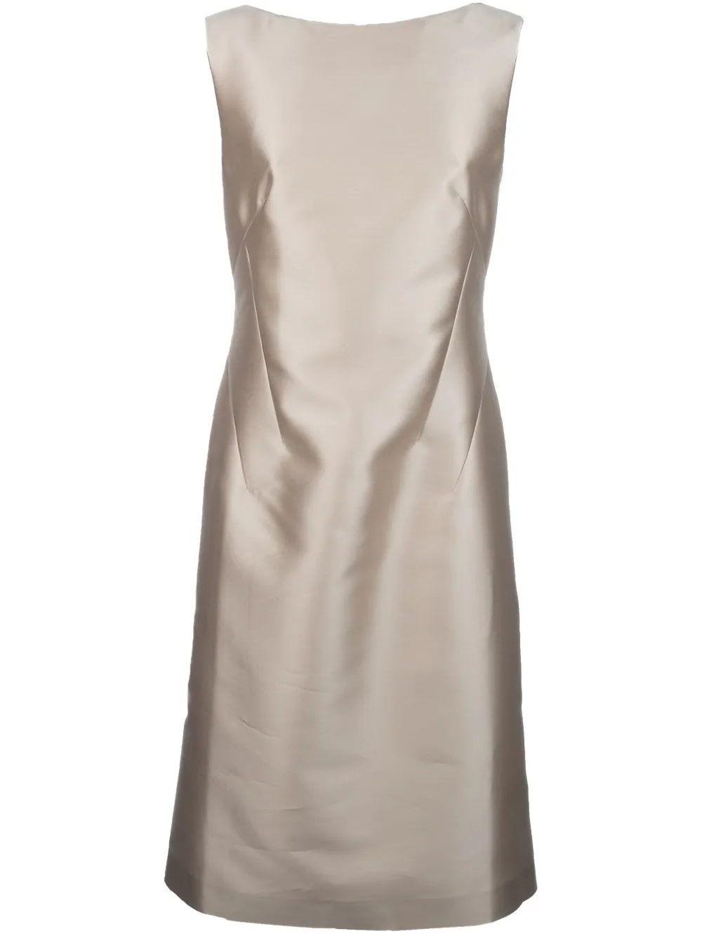 Alberta Ferretti vestido con moño en la espalda | neutro | Image 1