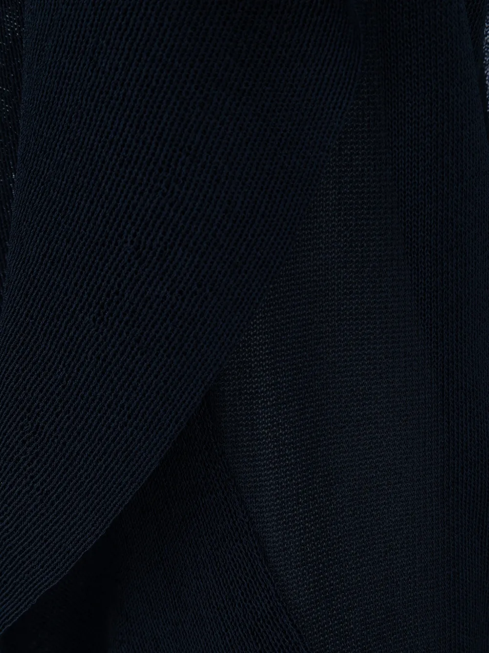 Alberta Ferretti Trui met ruches Blauw