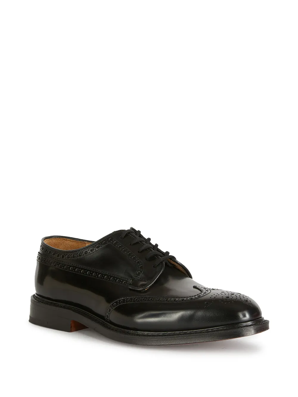 Church's leather oxford shoes - Zwart