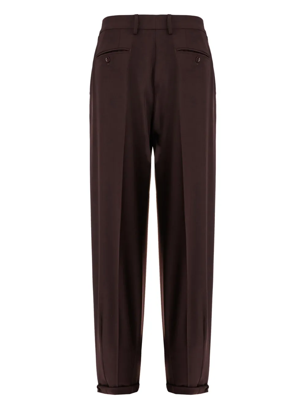 Dolce & Gabbana virgin wool trousers - Bruin