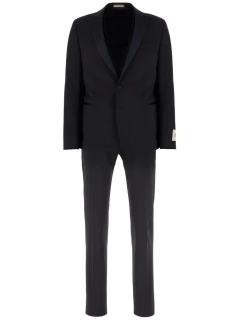 Corneliani traje con ribete satinado
