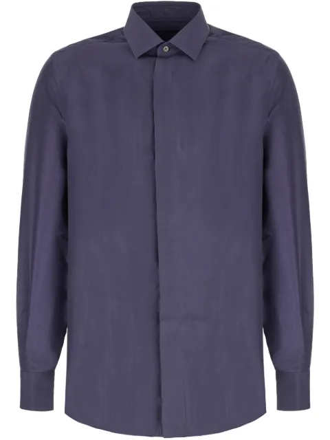 Corneliani camisa de seda