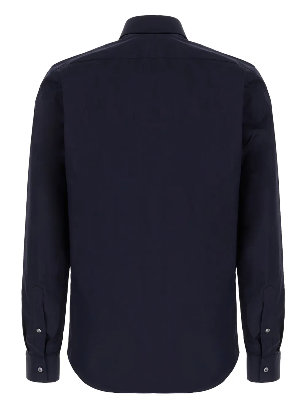 Corneliani poplin shirt - Blauw