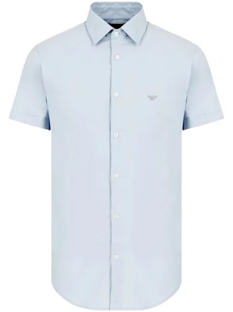 Emporio Armani embroidered shirt