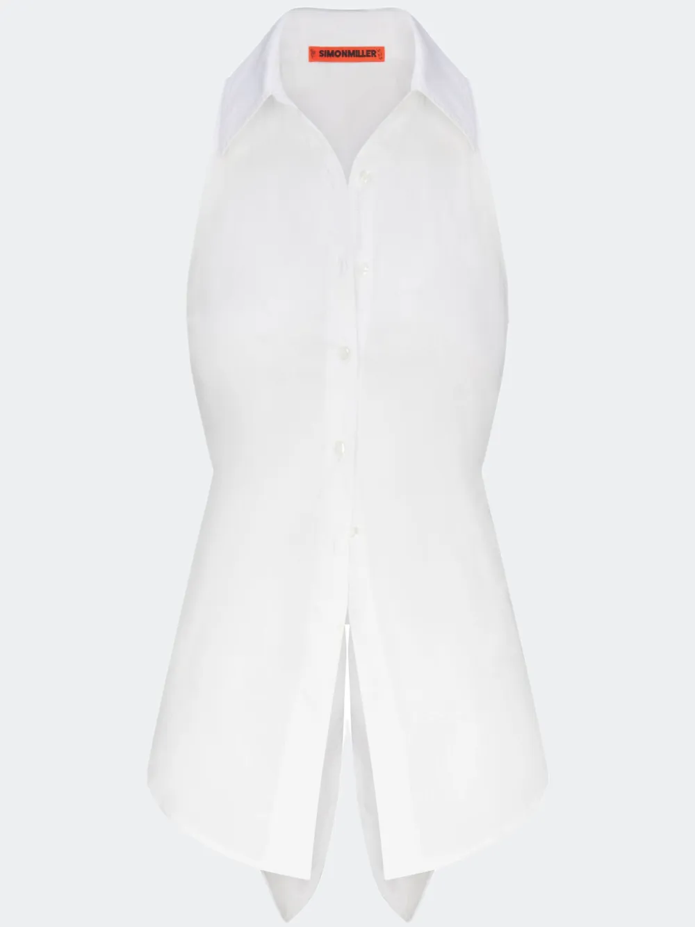 Simon Miller Tie-fastening Shirt In White