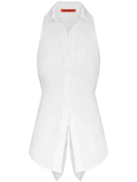 Simon Miller tie-fastening shirt 