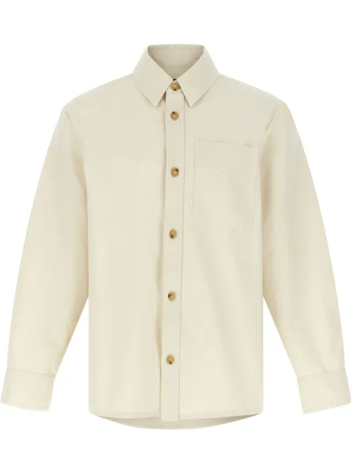 Chemise à logo brodé - A.P.C. - Modalova