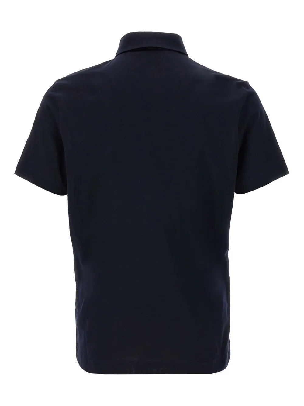 Moncler cotton polo shirt - Blauw