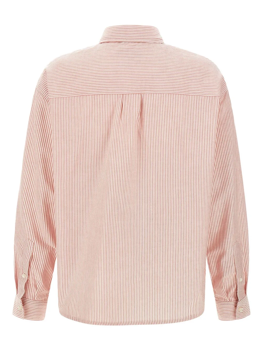 A.P.C. Boyfriend Brodée shirt - Rood