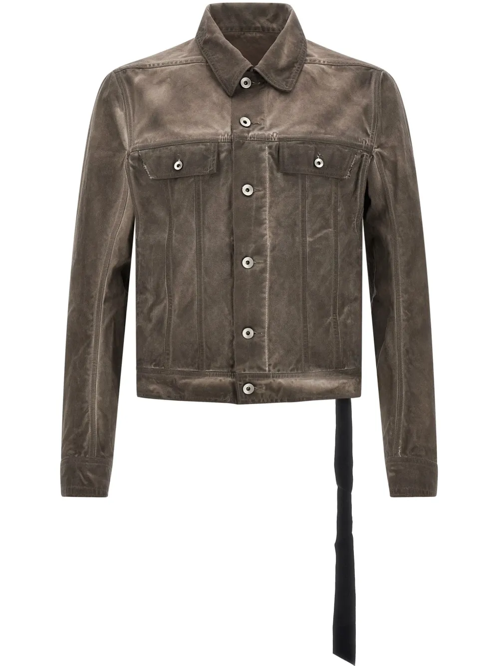 Rick Owens DRKSHDW Truckerjack Grijs