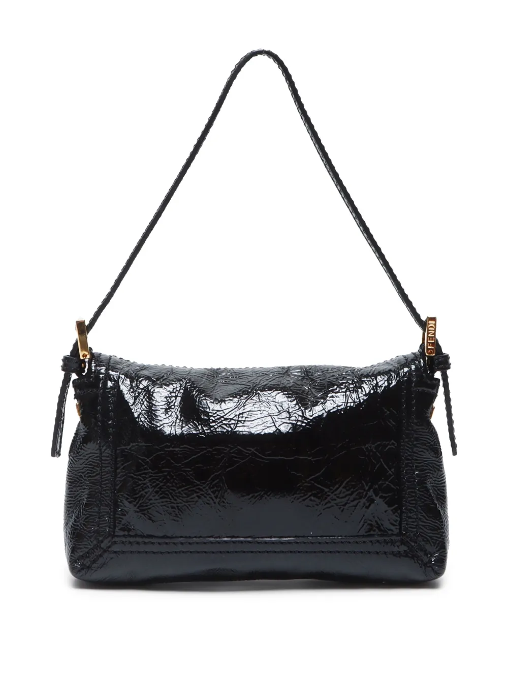 Fendi Pre-Owned 2000-2024 kleine Mamma handtas - Zwart