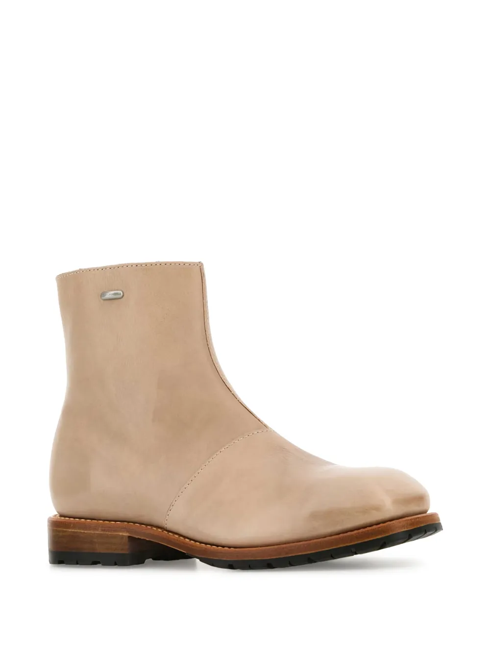 OUR LEGACY leather boots - Beige