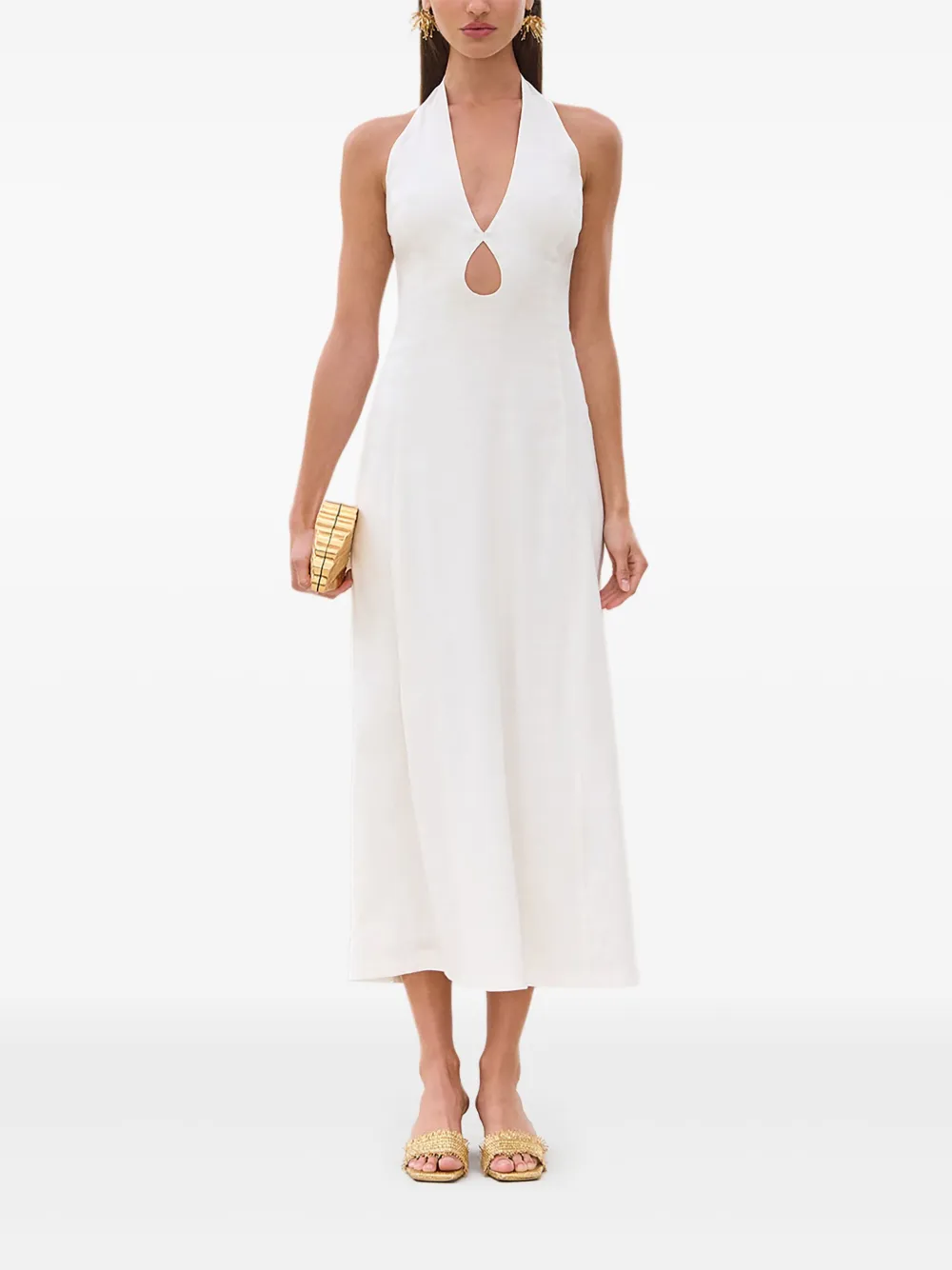 Lianna cut-out midi dress