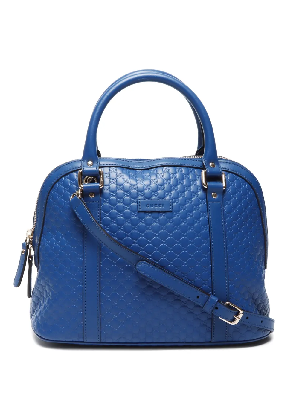 Gucci Pre-Owned 2000-2020s ドーム 2way バッグ - ブルー Gucci Pre-Owned 2000-2020s ドーム 2way バッグ - ブルー