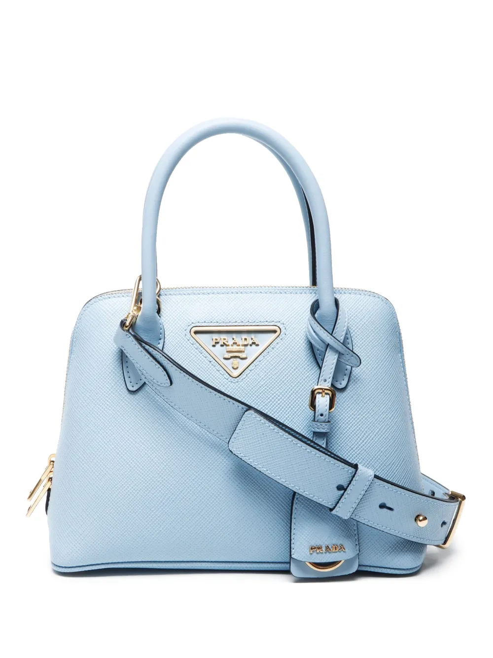 Prada Pre-Owned bolsa con logo triangular 2020 | azul | Image 1