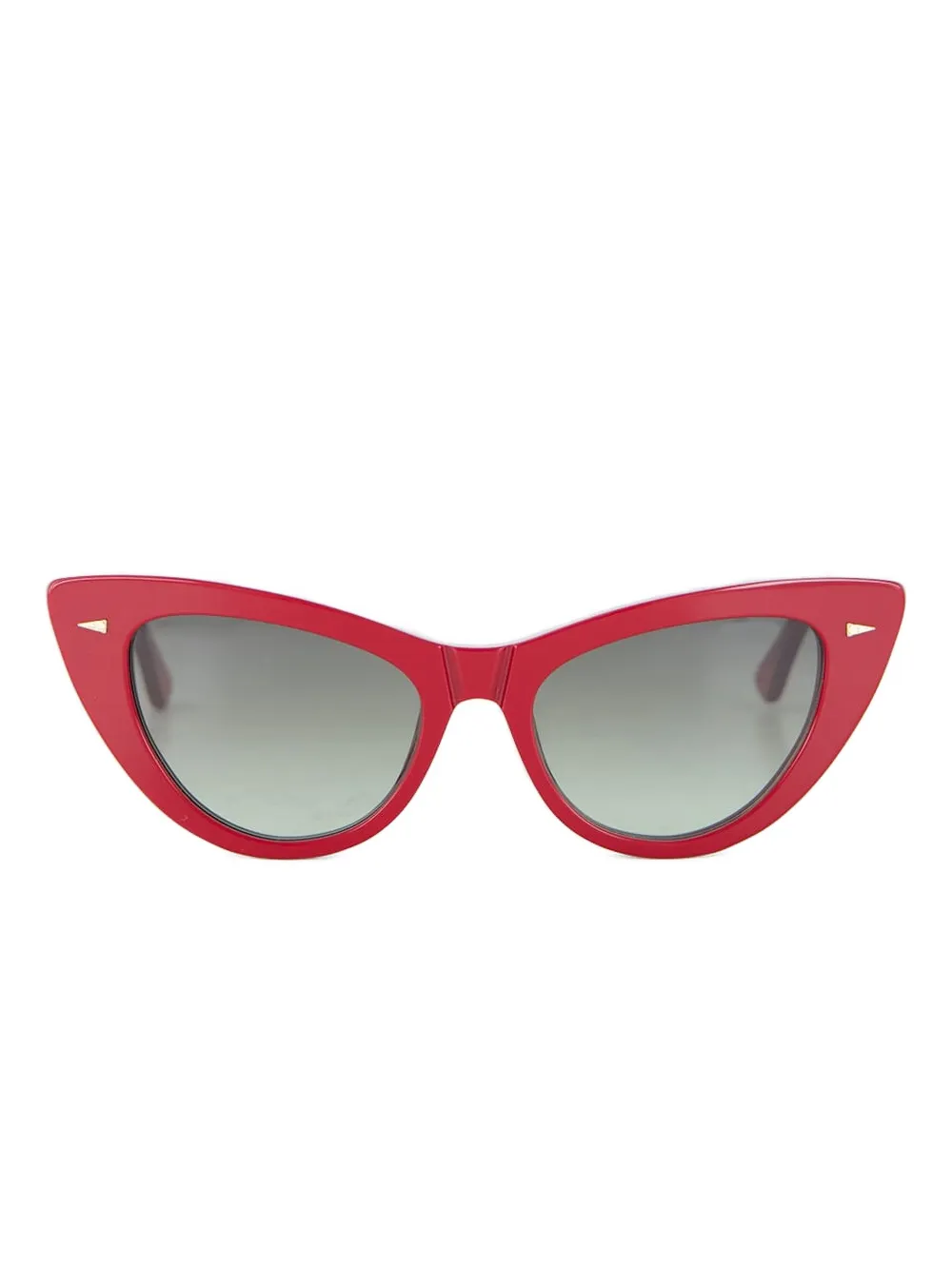 Ahlem x RED Babylon cat-eye sunglasses - Rosso
