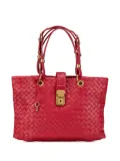 Bottega Veneta Pre-Owned 2007 Small Nappa Intrecciato Capri handbag - Red