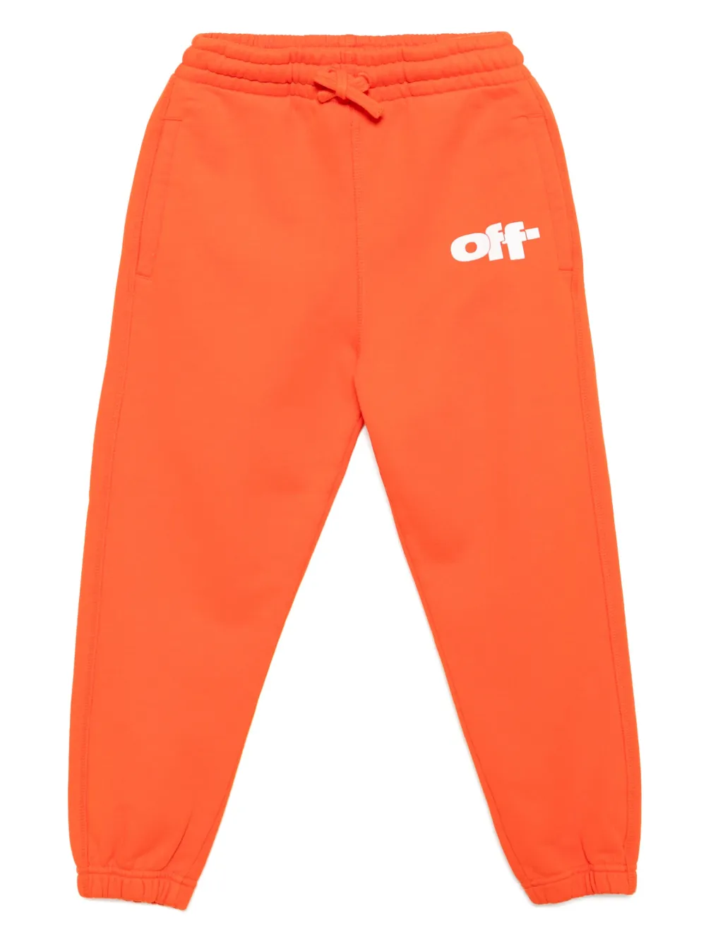 Off-White Kids Trainingsbroek met logoprint Oranje