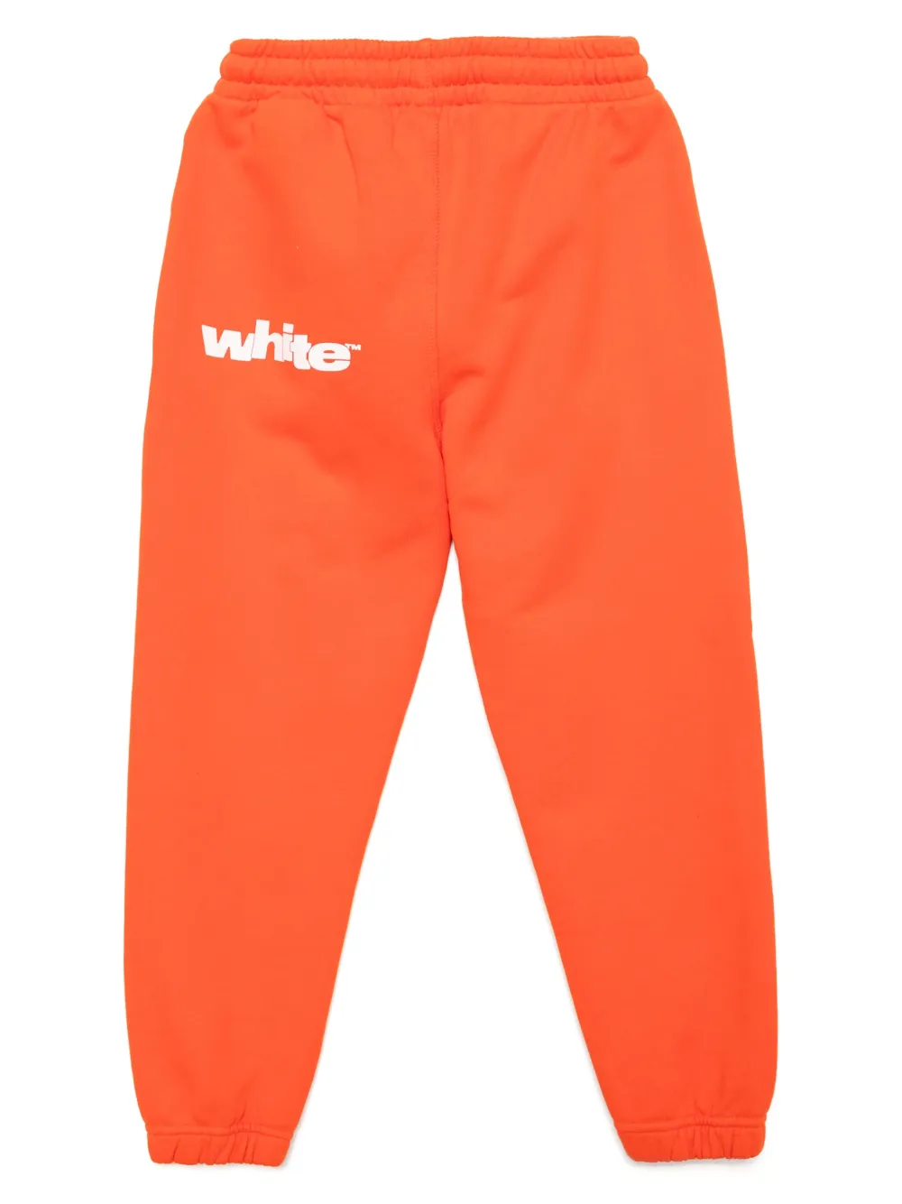 Off-White Kids Trainingsbroek met logoprint Oranje