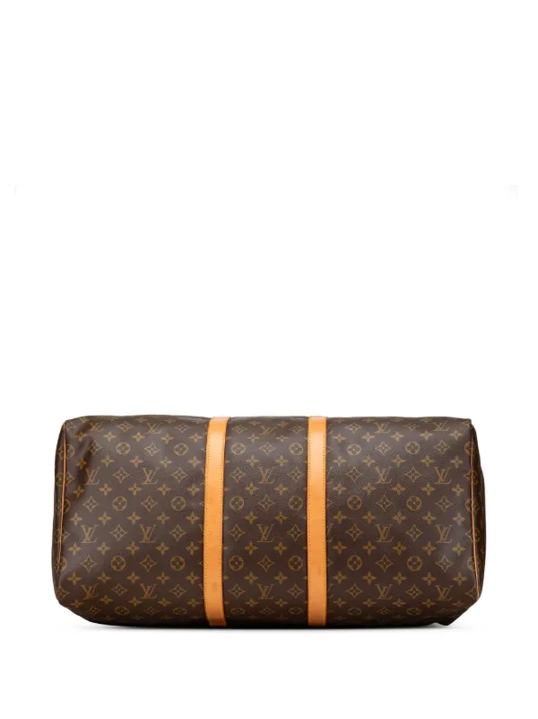 Louis Vuitton Pre-Owned 1991 モノグラム キーポル 55 ボストン Louis Vuitton Pre-Owned 1991 モノグラム キーポル 55 ボストン