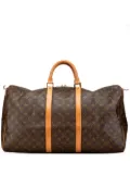 Louis Vuitton Pre-Owned 1991 Monogram Keepall 55 travel bag - Brown