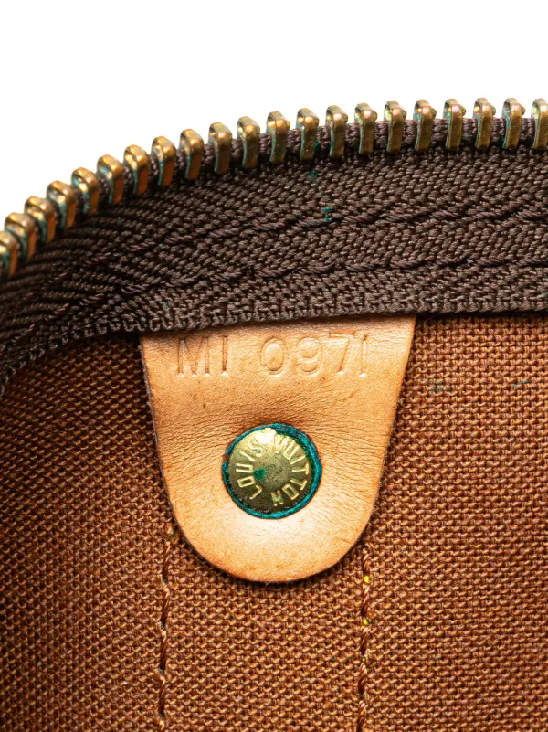 Louis Vuitton Pre-Owned 1991 モノグラム キーポル 55 ボストン Louis Vuitton Pre-Owned 1991 モノグラム キーポル 55 ボストン