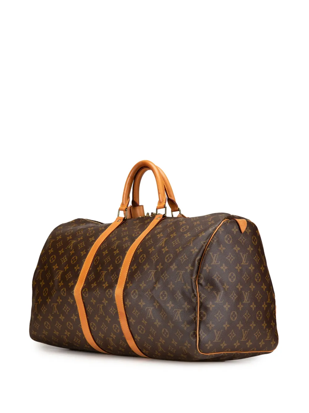 Louis Vuitton Pre-Owned 1991 Monogram Keepall 55 travel bag - Bruin