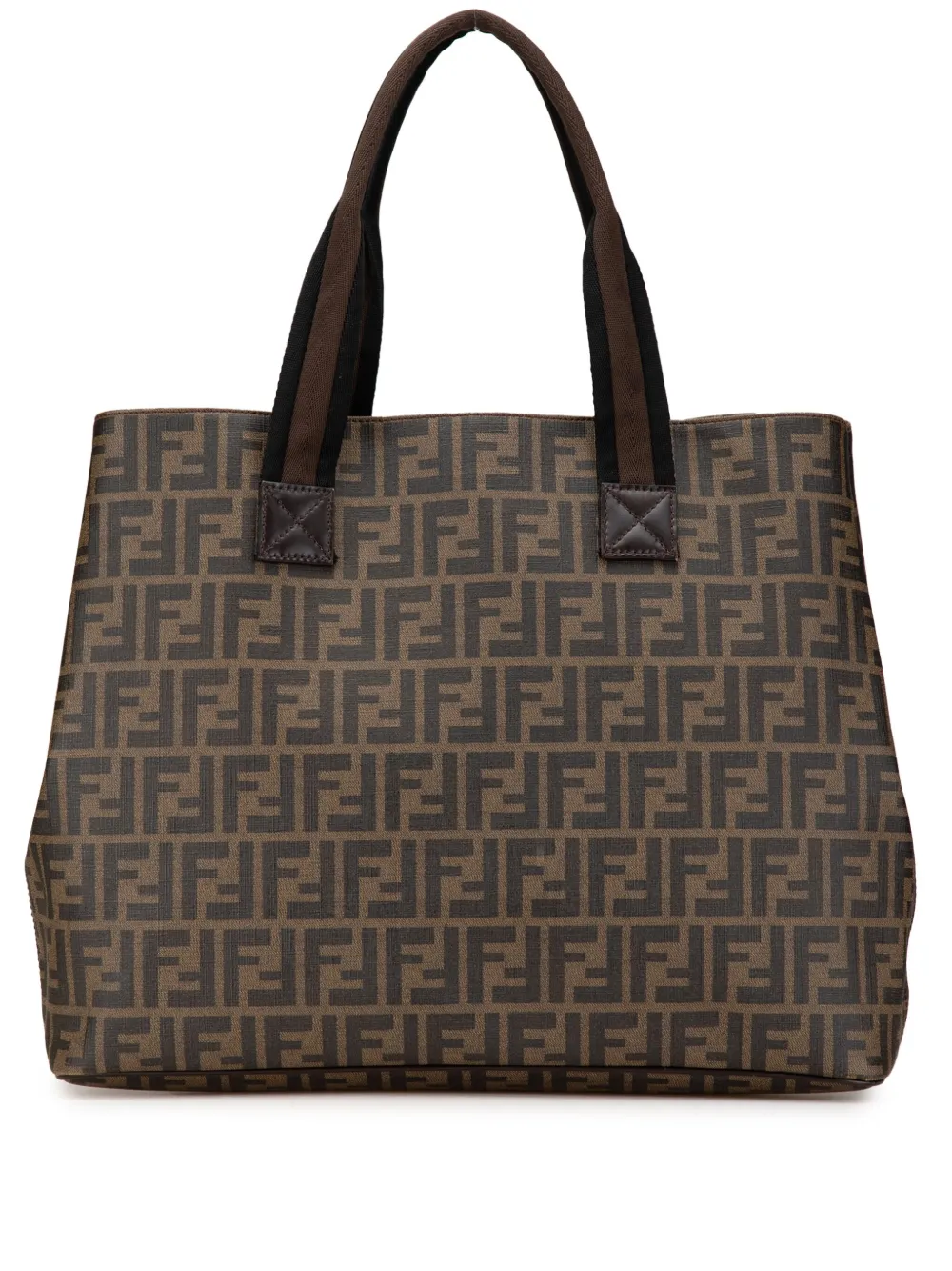 Fendi Pre-Owned 2000-2010 Zucca Spalmati tote bag | Brown | Image 1