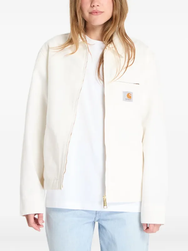 Carhartt WIP デトロイトジャケット ホワイト Carhartt WIP Detroit ジャケット | ホワイト | FARFETCH JP