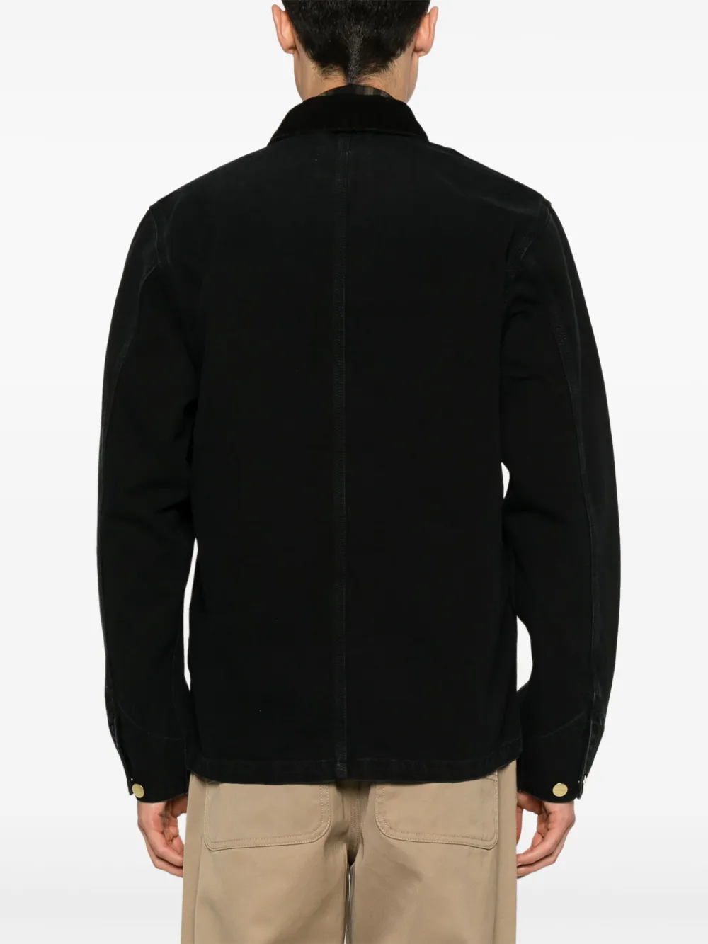 Carhartt WIP Michigan shirtjack Zwart
