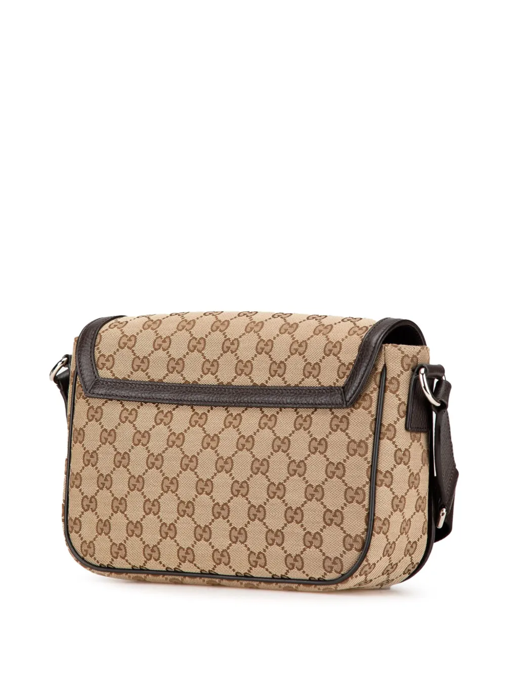 Gucci Pre-Owned 2000-2015 GG Canvas crossbody bag - Bruin