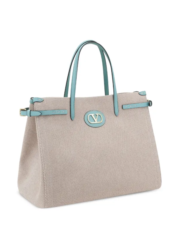 ハンドバッグ Valentino Garavani Two-Tone Canvas Antibes 29115739_58513982_600.jpg