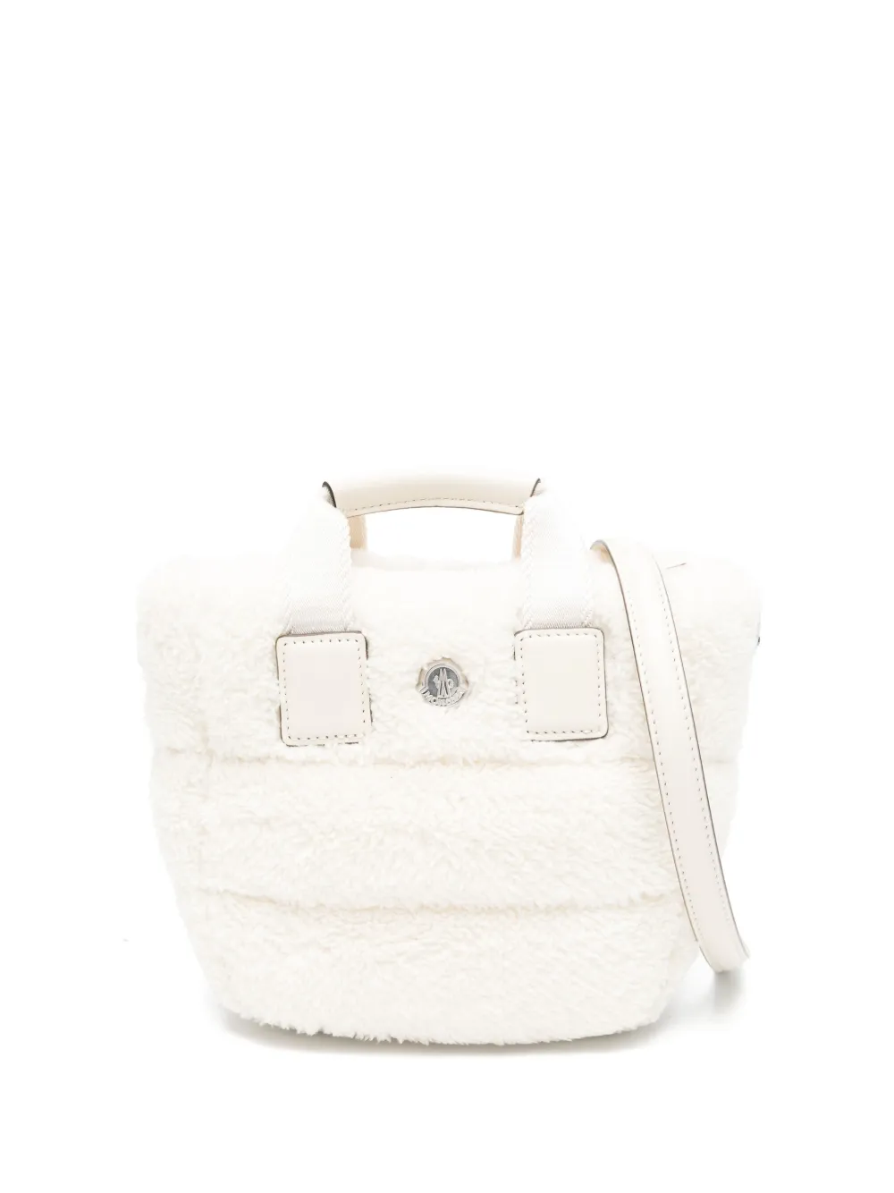 Moncler Caradoc kleine shopper Wit