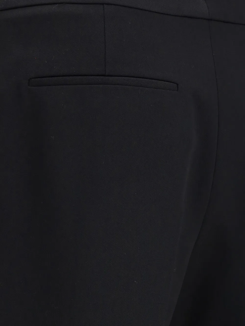 Saint Laurent Straight broek Zwart