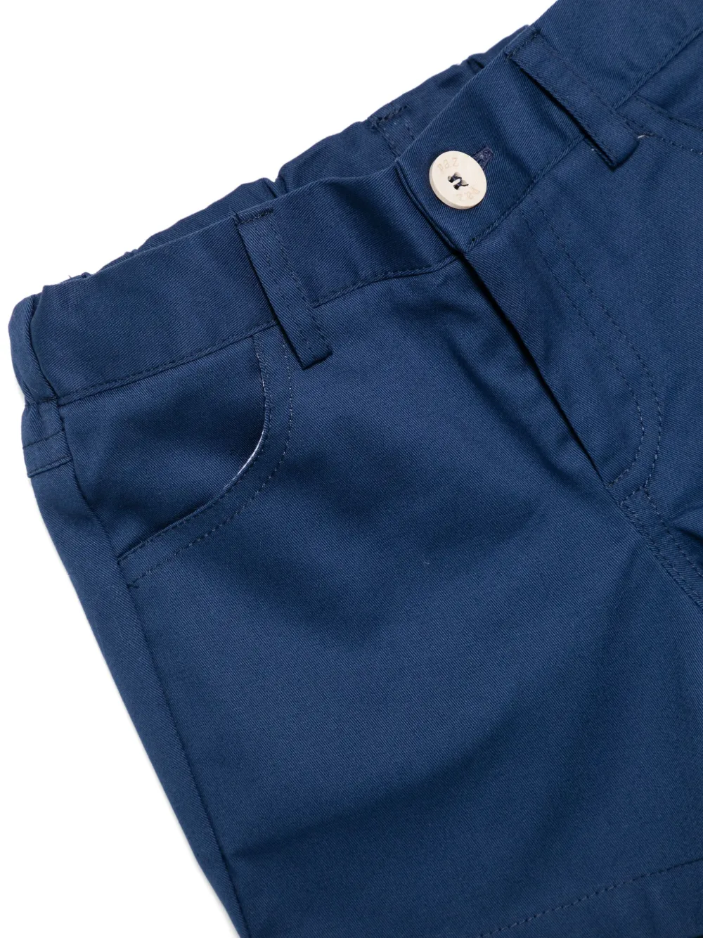 Paz Rodriguez Stripe-detailed Shorts Set In Blue