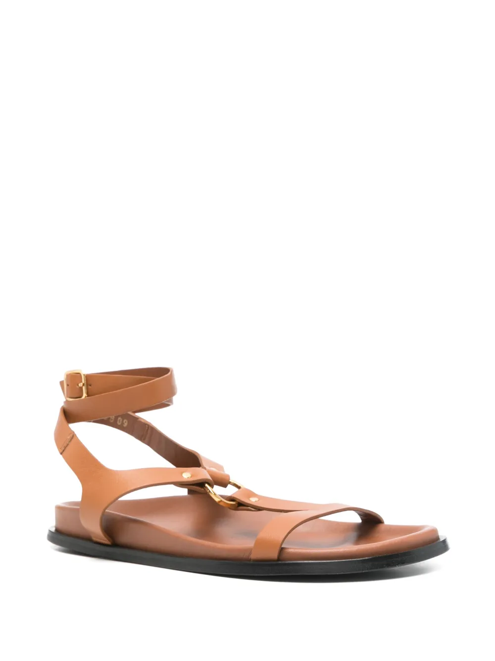 ALOHAS leather sandals Brown