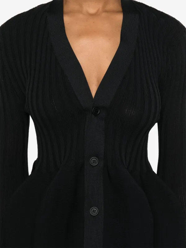 CFCL Pottery Cardigan | Black | FARFETCH