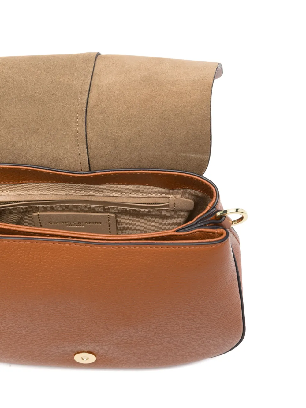 GIANNI CHIARINI Helena Round schoudertas Bruin