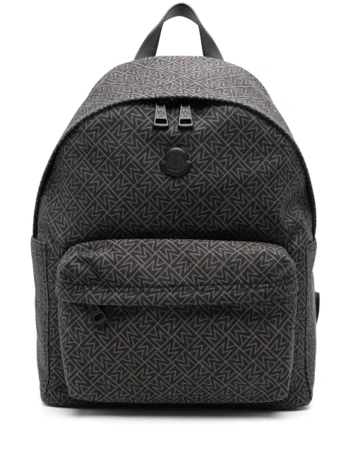 Sac à dos à motif monogrammé - Moncler - Modalova
