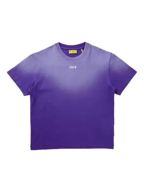 Off-White Kids ombré-effect T-shirt