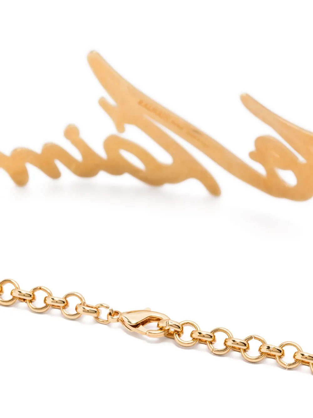 Balmain Metal Necklaces In Gold