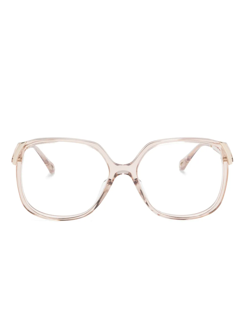 oversize-frame glasses