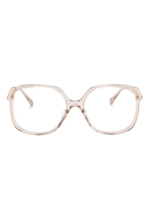 Chloé Eyewear oversize-frame glasses