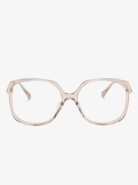 Chloé Eyewear oversize-frame glasses