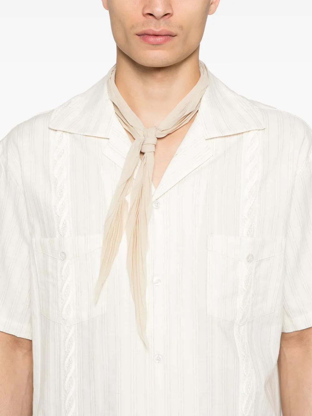 Drôle De Monsieur Le Cubaine overhemd Beige
